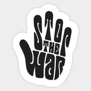 STOP THE WAR Sticker